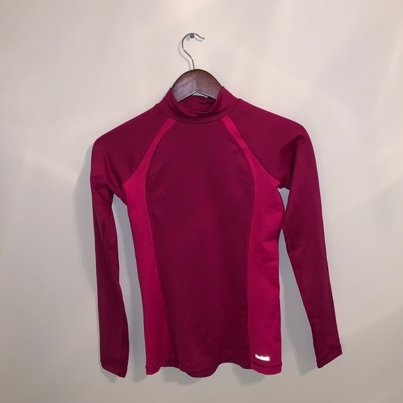 Reebok Womens Maroon/Pink Pullover - Picture 2 of 6
